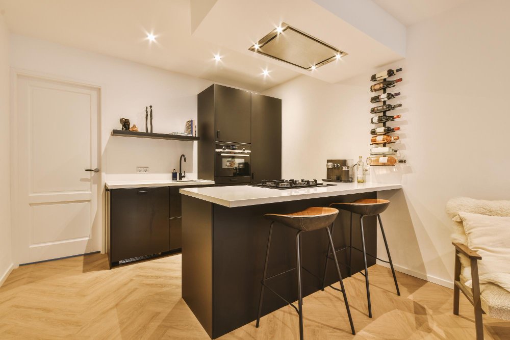 kitchen island with seating